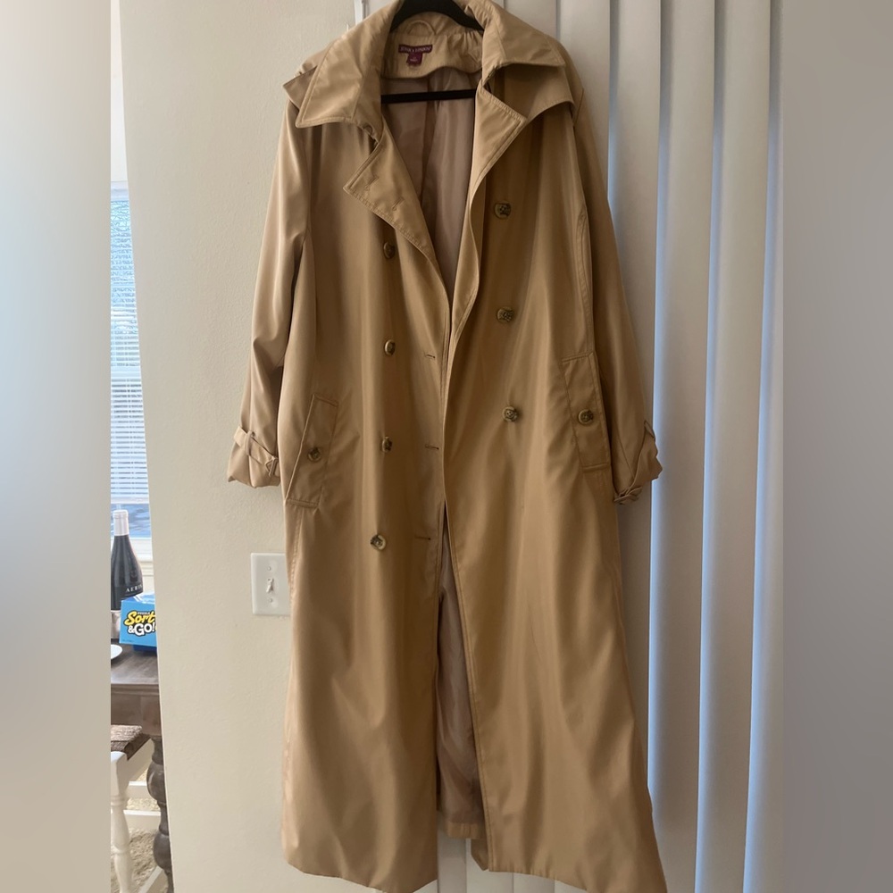 Jessica London Tan Trench Coat